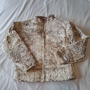 Obermeyer girls size 16 quilted ski jacket